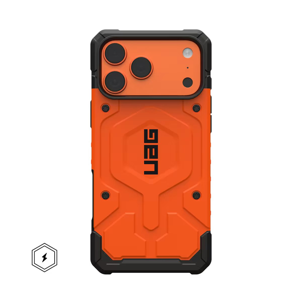 Чехол UAG для iPhone 17 Pro Max, Pathfinder MagSafe, Orange фото 