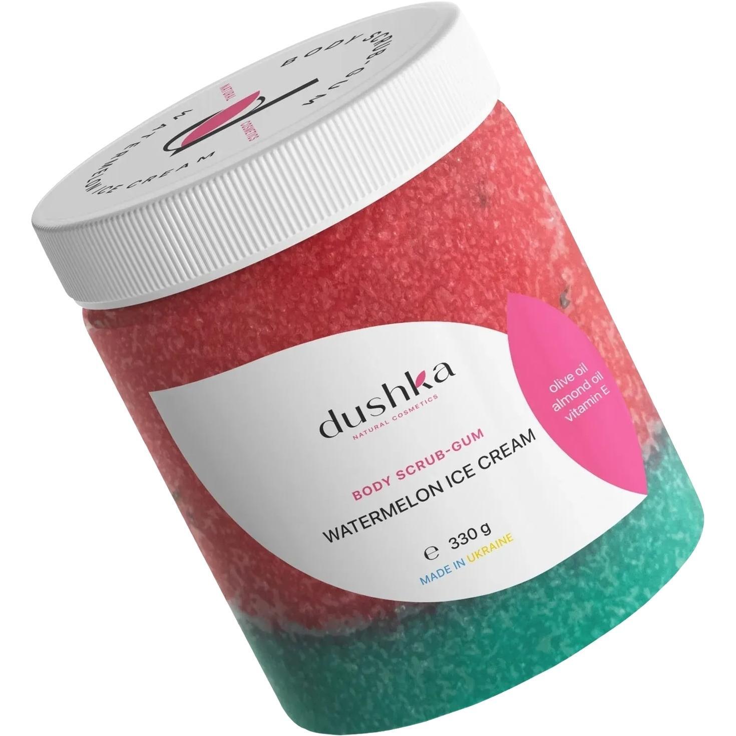 Скраб-жвачка для тела Dushka Арбузное мороженое 330 г фото 1
