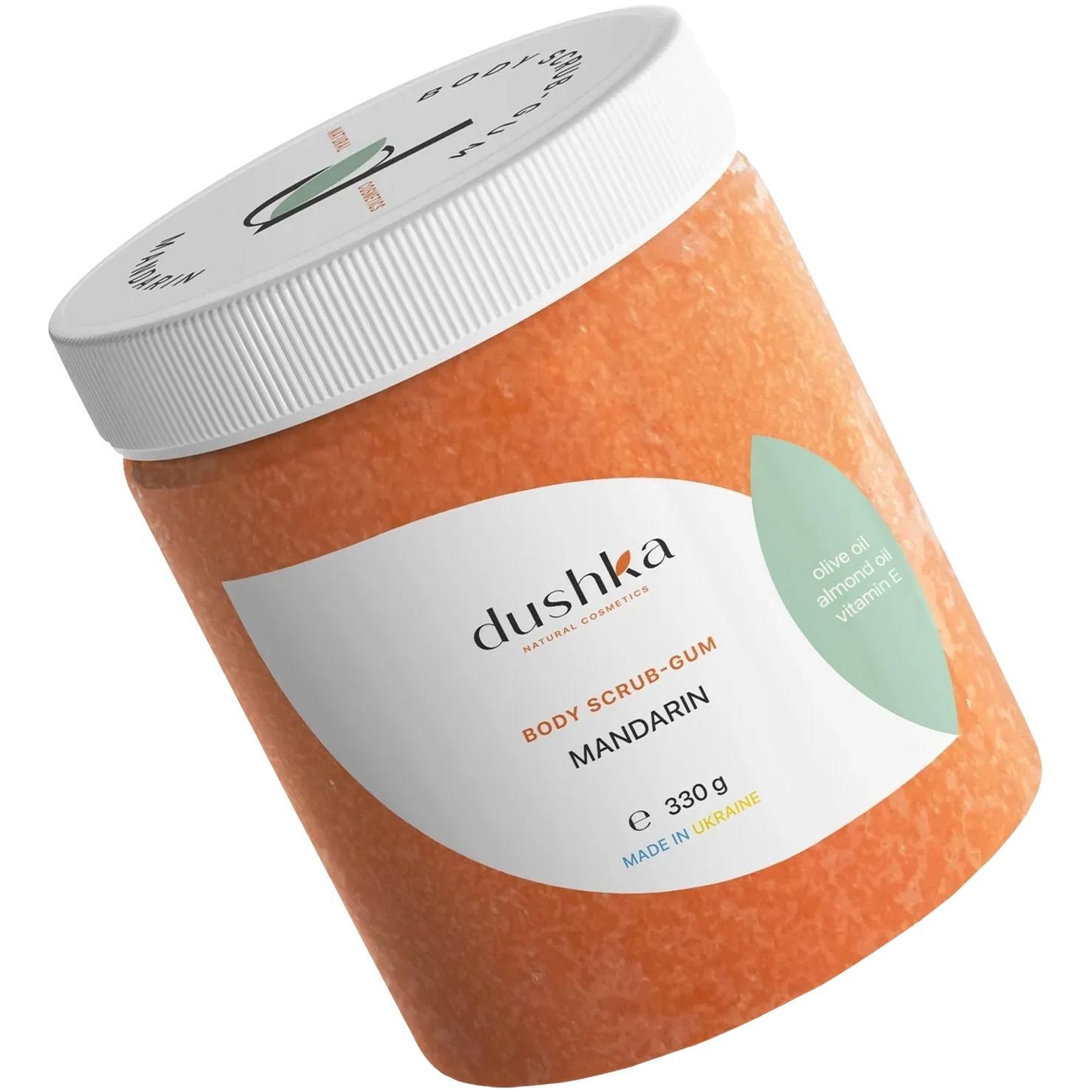 Скраб-жвачка для тела Dushka Мандарин 330 г фото 1