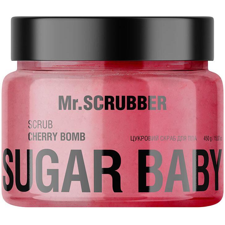 Цукровий скраб для тіла Mr.Scrubber Sugar Baby Cherry Bomb 450 гфото1