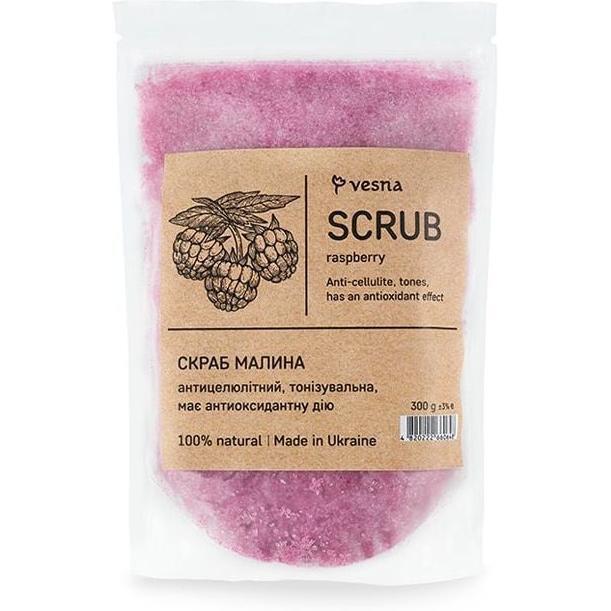 Скраб для тела Vesna Малина 300 г фото
