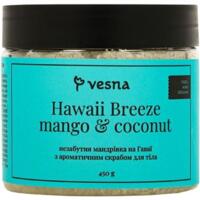 Цукрово-сольовий скраб Vesna Гавайський бриз з манго та кокосом 450 г