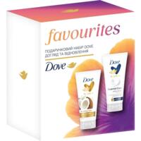 Подарунковий набір Dove Догляд та Відновлення Крем для рук Ритуал краси 75 мл + Основний догляд 75 мл