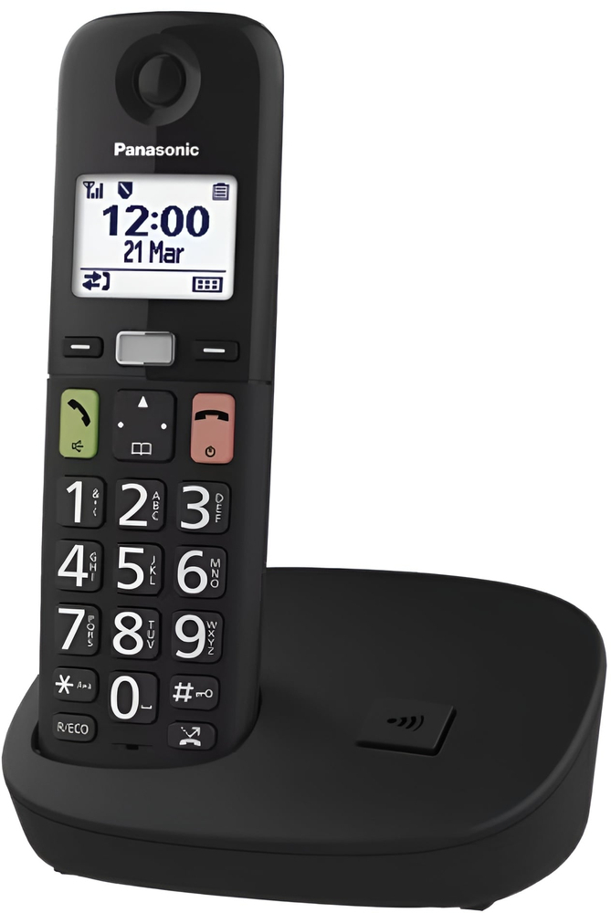 Радиотелефон DECT Panasonic KX-TGU110UAB, чёрный фото 1