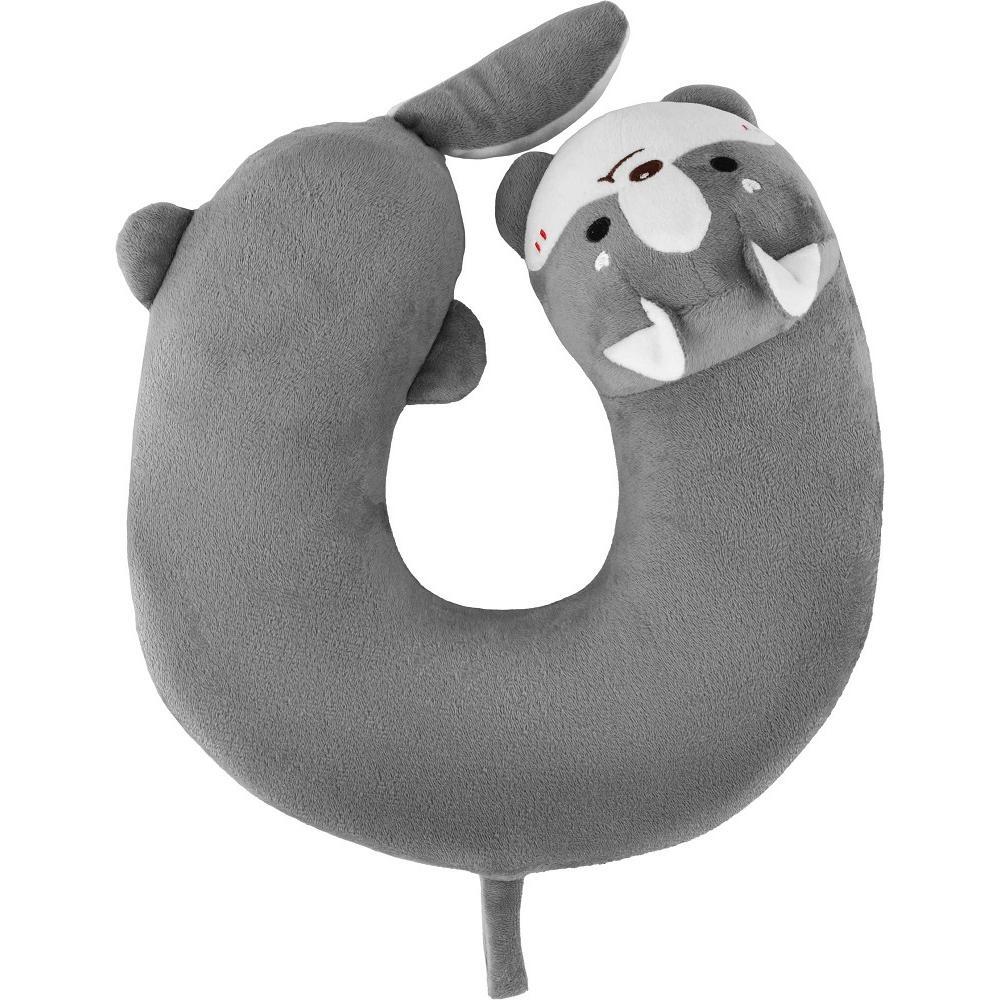 Подушка для шиї ARDESTO Travel Grey Cat 28х28см, сірий (ART3034NEP)фото1