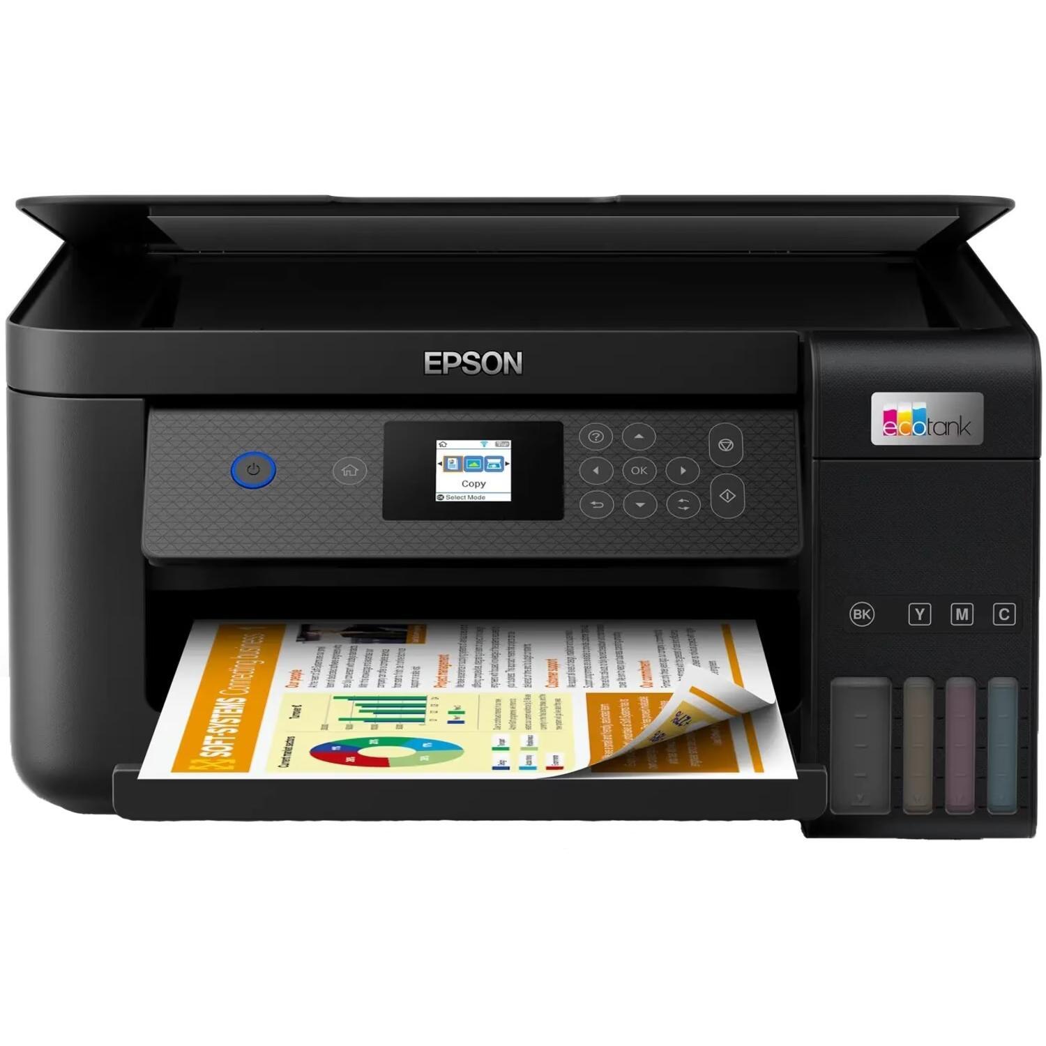 МФУ струйное Epson EcoTank L4360 c Wi-Fi (C11CL41411) фото 1