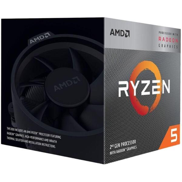 

Процессор AMD Ryzen 5 3400G (YD3400C5FHSBX)