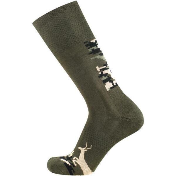 Шкарпетки чоловічі Duna 2112 43-46 хакі (4823094644143)фото