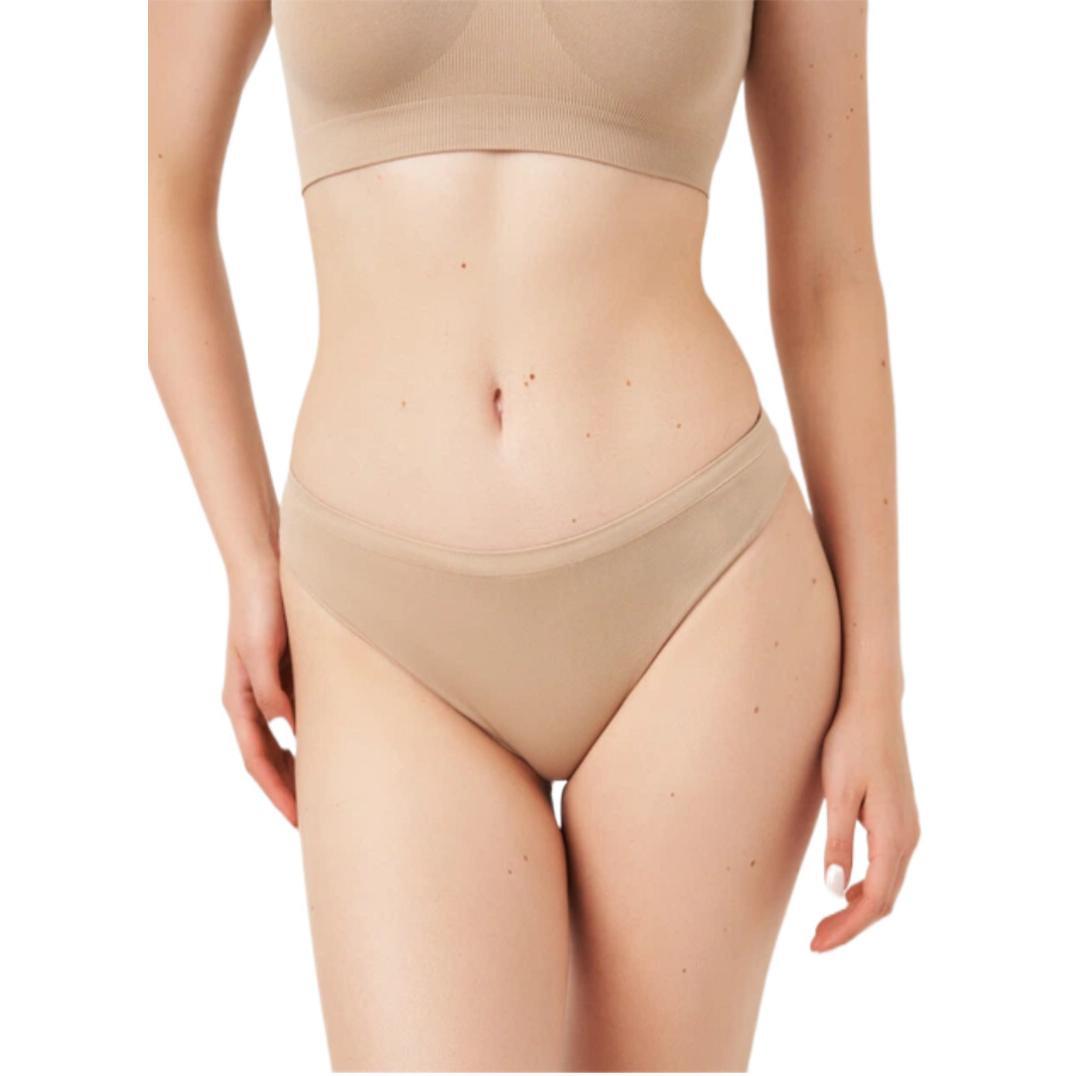 Труси жіночі SIELA Brasilian Briefs S/M бежевий (4823116924055)