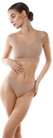 Труси жіночі SIELA Brasilian Briefs L/XL бежевий (4823116924116)