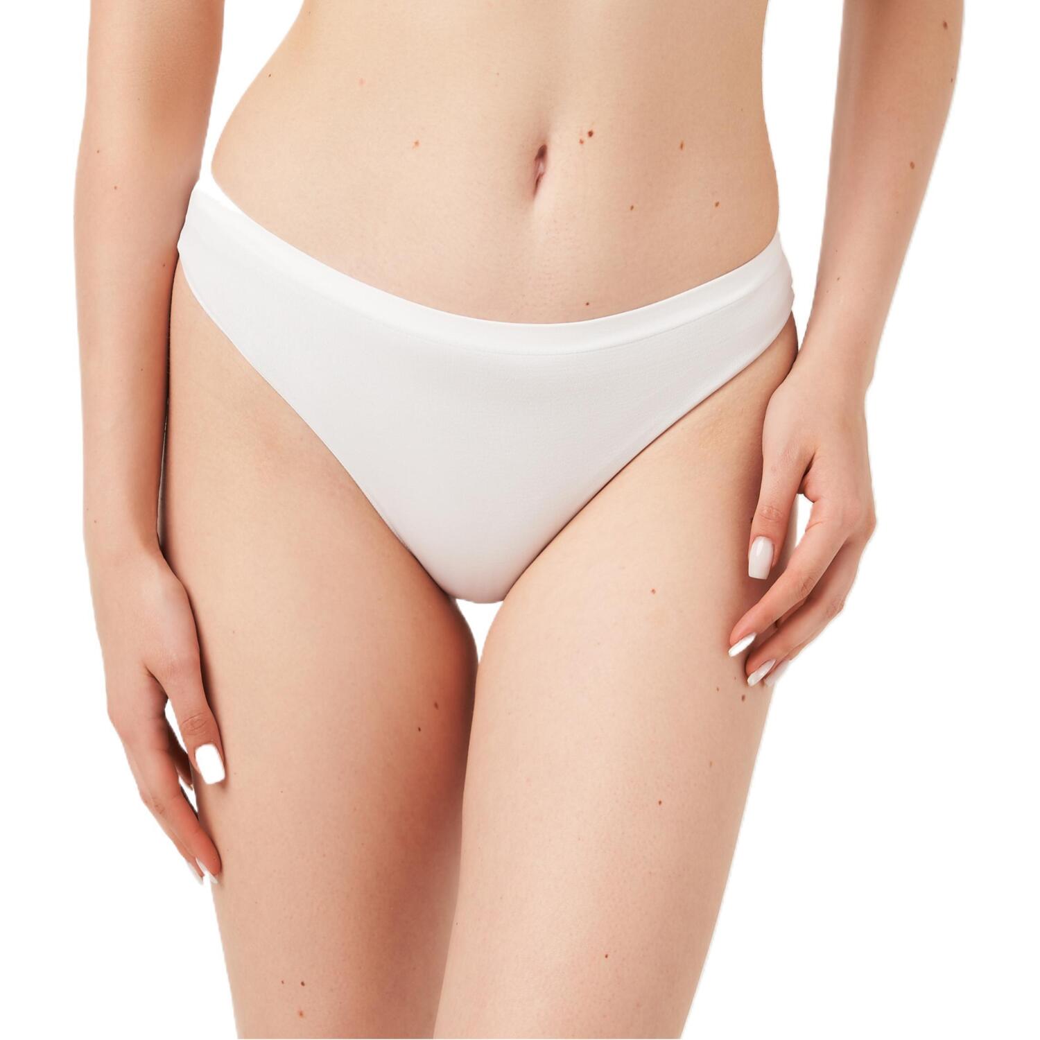 Труси жіночі SIELA Brasilian Briefs L/XL білий (4823116924123)