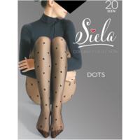Колготи жіночі SIELA Dots 20 (2) 4р чорний (4823102986968)