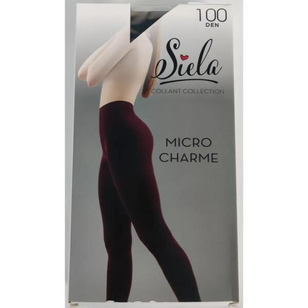 Колготы женские SIELA Micro charme 100 Den Den 5р черные (4823116935457) фото
