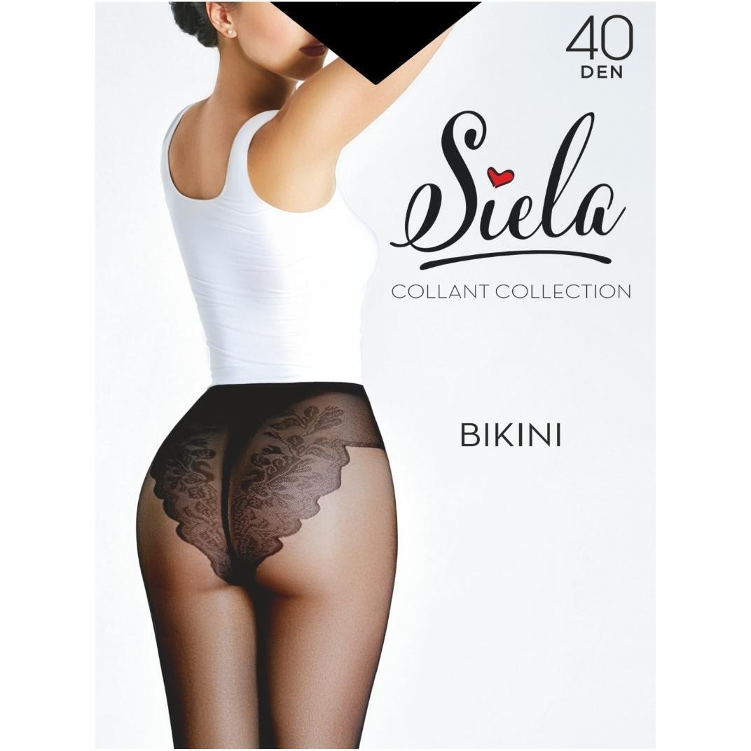 Колготы женские SIELA Bikini 40 Den 3р черные (4820159845279) фото 1
