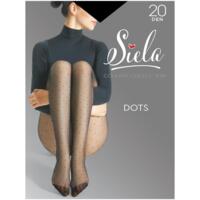 Колготи жіночі SIELA Dots 20 (1) 4р чорний (4823102986876)
