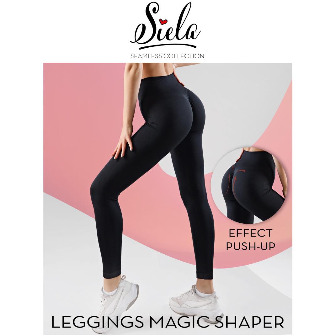 Леггинсы женские SIELA LEGGINS MAGIC SHAPER S/M черные (4823116924437) фото 1