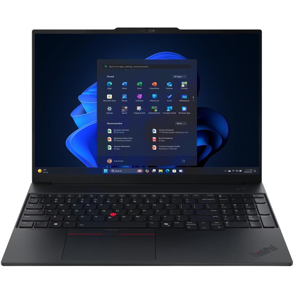 Ноутбук LENOVO ThinkPad E16 Gen 3 Eclipse Black (21SUS01P00) фото 1