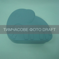 Ланч-бокс ARDESTO Fresh Elephant 1л, блакитний (AR1301B)