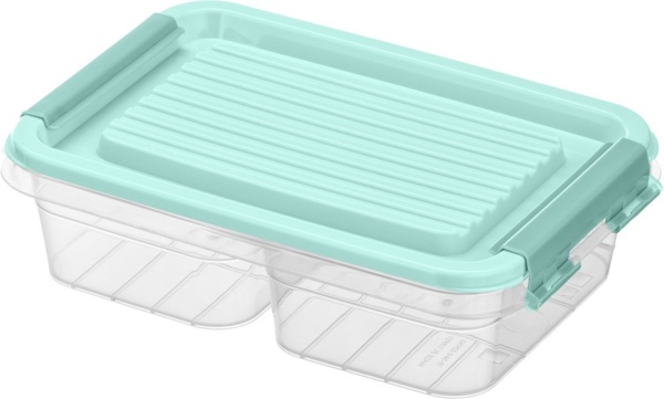 

Контейнер двухсекционный ARDESTO Fresh 2х0.25л, голубой (AR1302B)