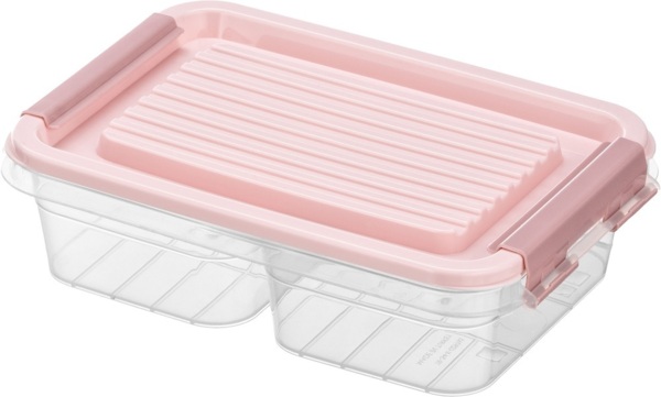 

Контейнер двухсекционный ARDESTO Fresh 2х0.25л, розовый (AR1302P)