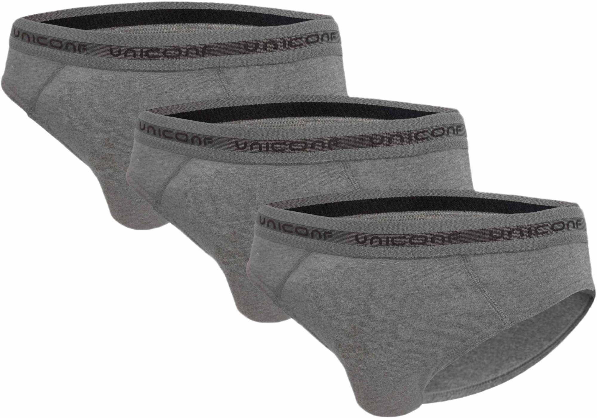 Набор трусов мужских UNICONF UPB05 L 3 шт серые (5942542253580) фото 1