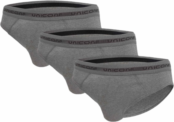 Набор трусов мужских UNICONF UPB05 2XL 3 шт серые (5942542253603) фото