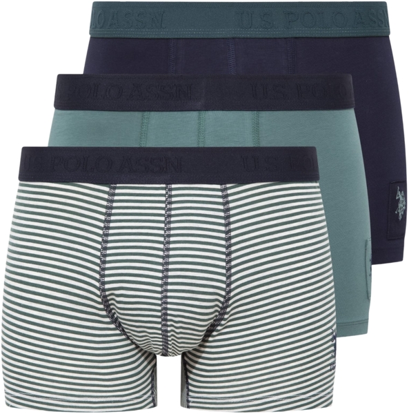 

Набор трусов мужских U.S. Polo Assn. 80504 XL 3 шт. синий/зеленый/принтованый (8680557421309)