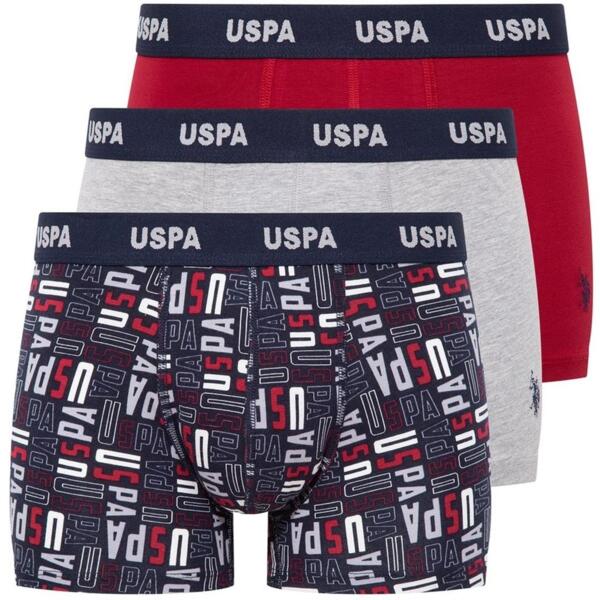 

Набор трусов мужских U.S. Polo Assn. 80509 M 3 шт. серый/бордовый/принтованый (8680557421439)