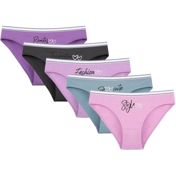 

Набор трусов женских DONELLA 2171PB210 XL разноцветные 5 шт. (8697840945558)