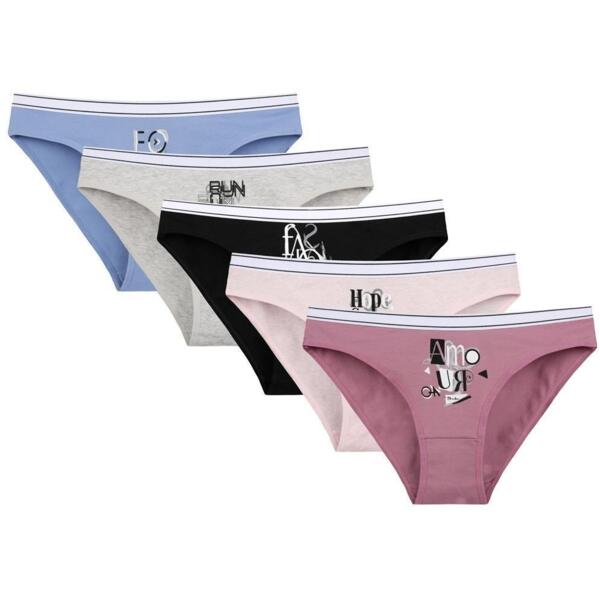 

Набор трусов женских DONELLA 2171PB31 XL разноцветные 5 шт. (8697840887612)