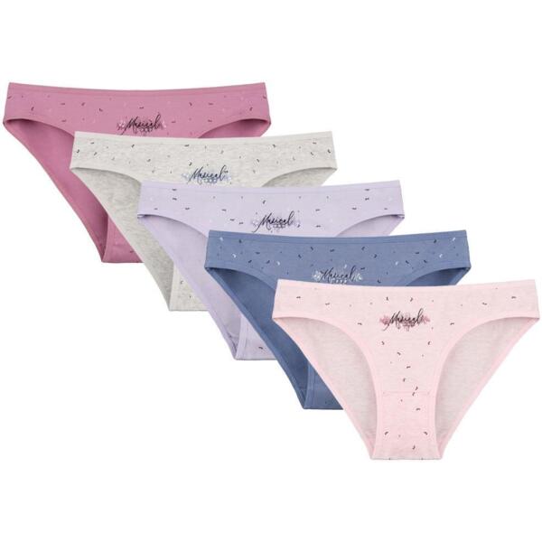 

Набор трусов женских DONELLA 2181B23 2XL разноцветные 5 шт. (8697840899547)