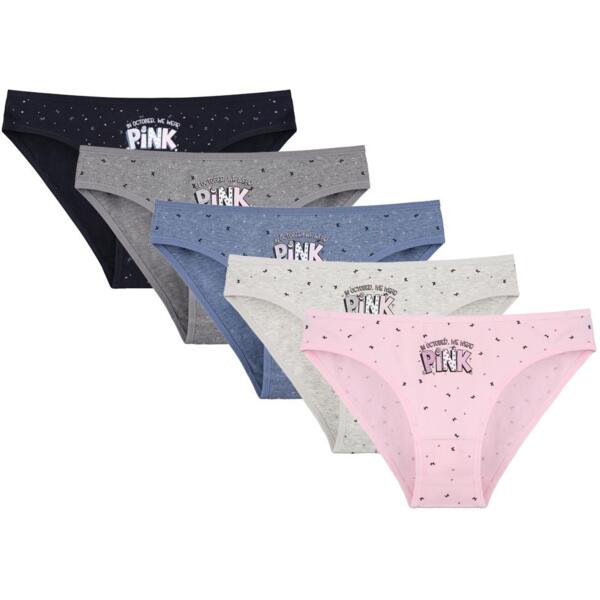 Набор трусов женских DONELLA 2181B41 M разноцветные 5 шт. (8697840944803)