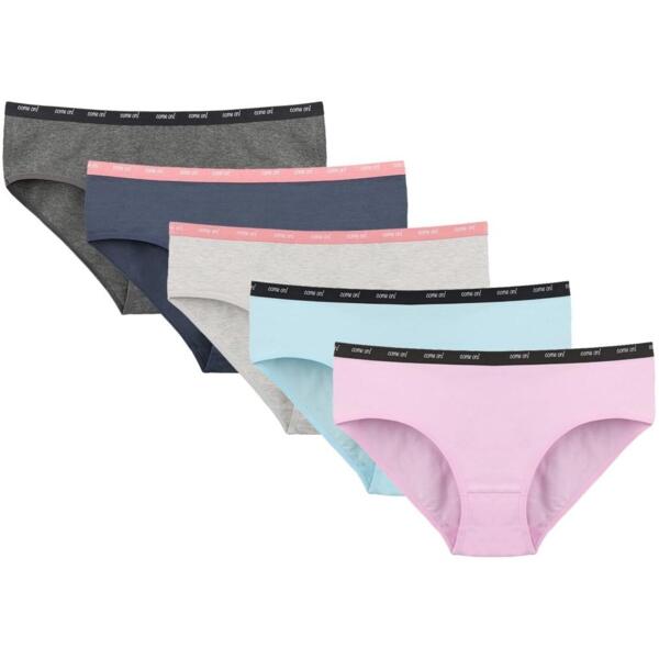 Набор трусов женских DONELLA 3171PD4 M разноцветные 5 шт. (8697840824396)