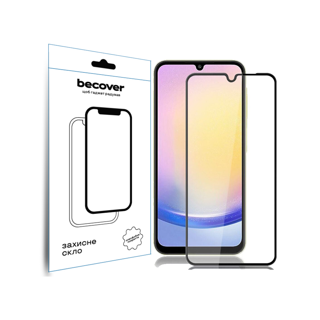 Защитное стекло BeCover для Samsung Galaxy A26 Black (BC_712885) фото1