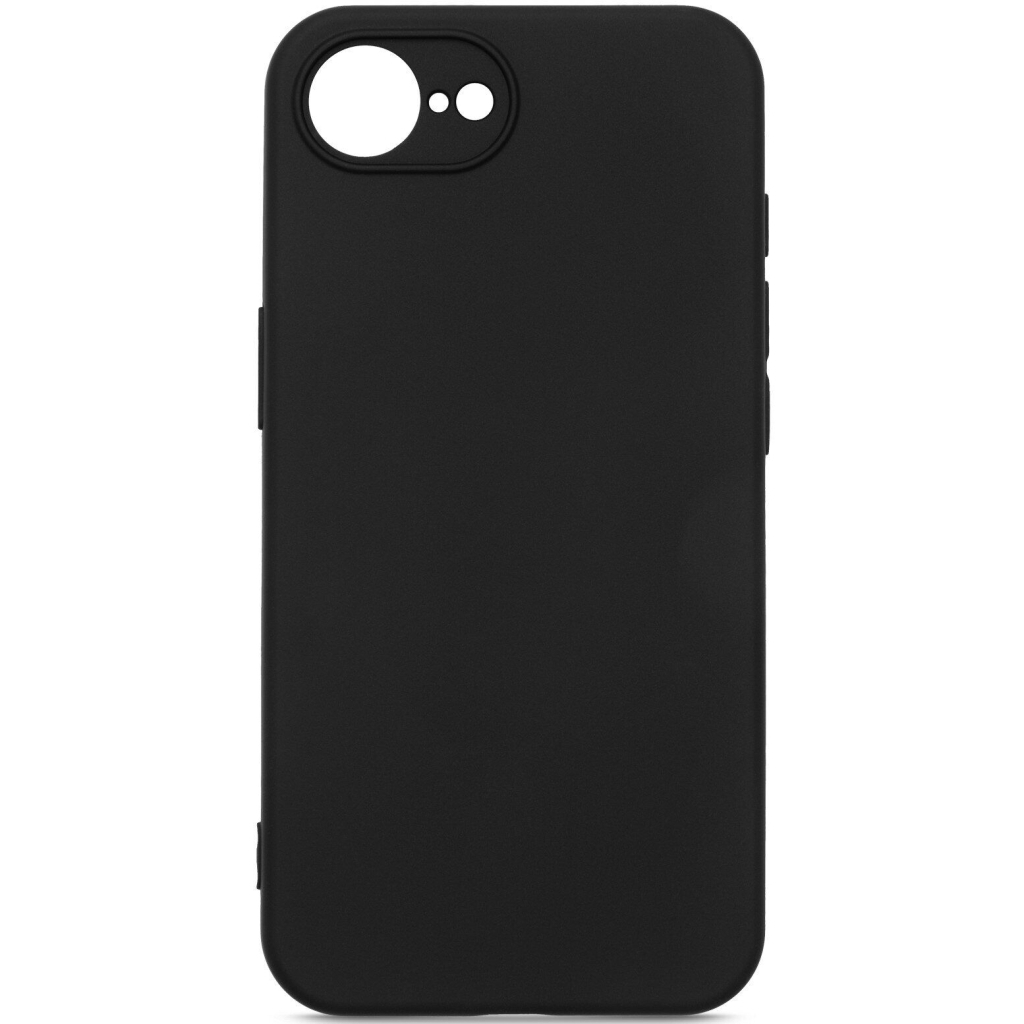 Силиконовый чехол BeCover для Apple iPhone 16e Black (BC_713238) фото1