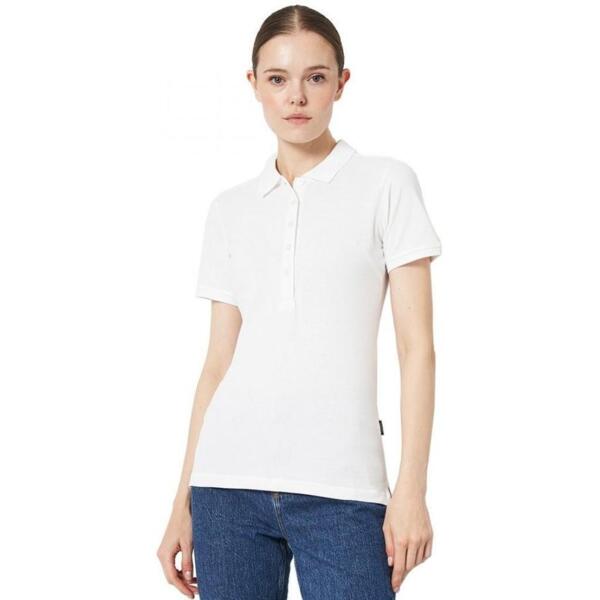 Поло бавовняне жіноче James Harvest NEPTUNE WOMAN 2125033100 XXL білийфото