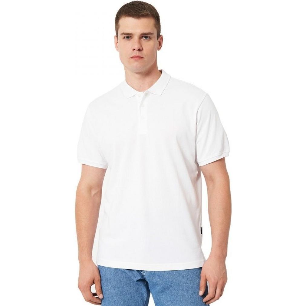 Поло бавовняне чоловіче James Harvest NEPTUNE 2135031100 L білий