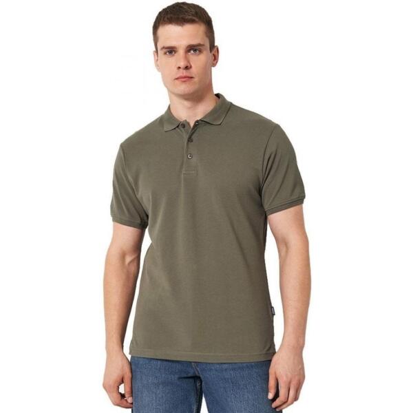 Поло хлопковое мужское James Harvest neptune 2135031919 S антрацит