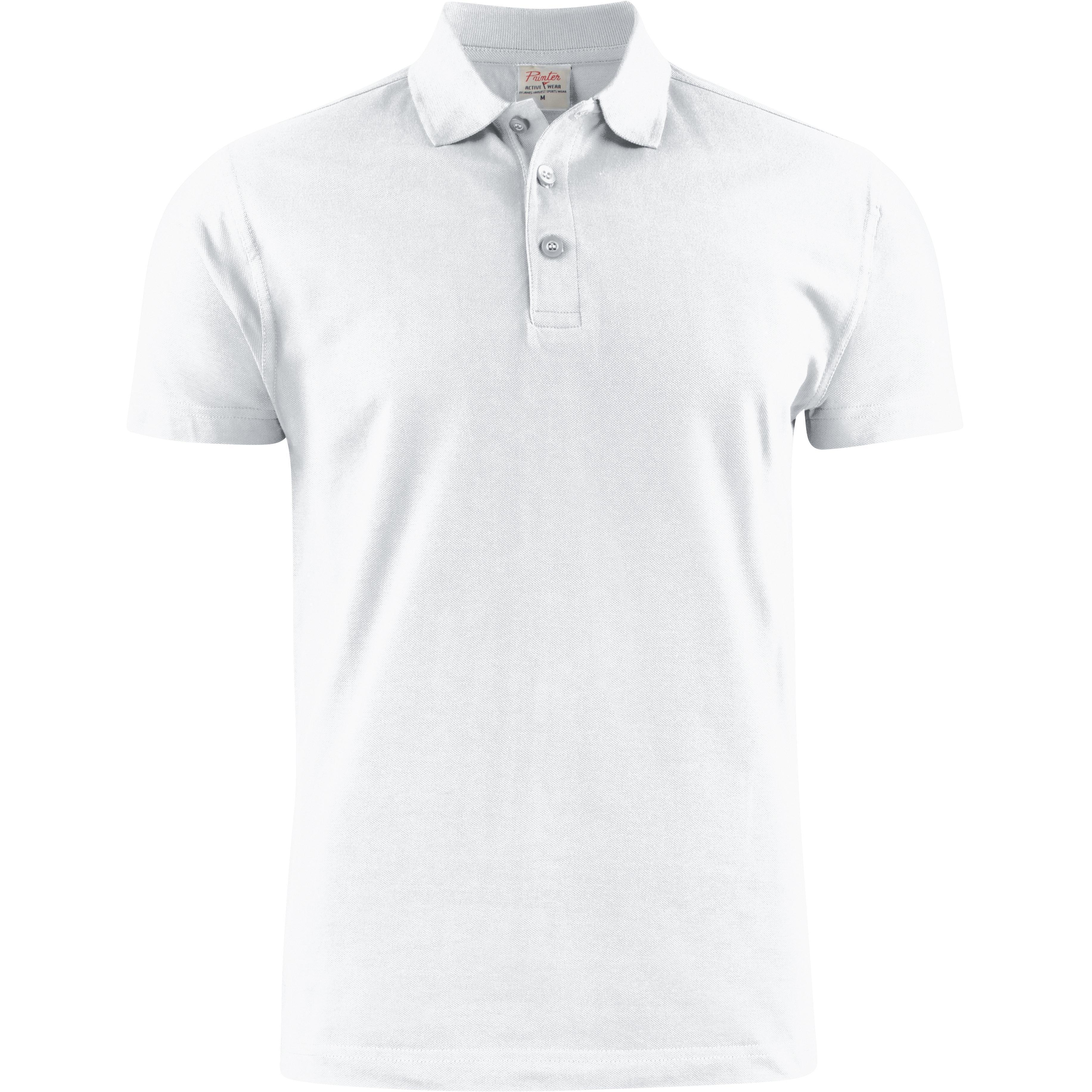 Поло хлопковое мужское Printer Active Wear Surf RSX 2265022100 M белый фото1