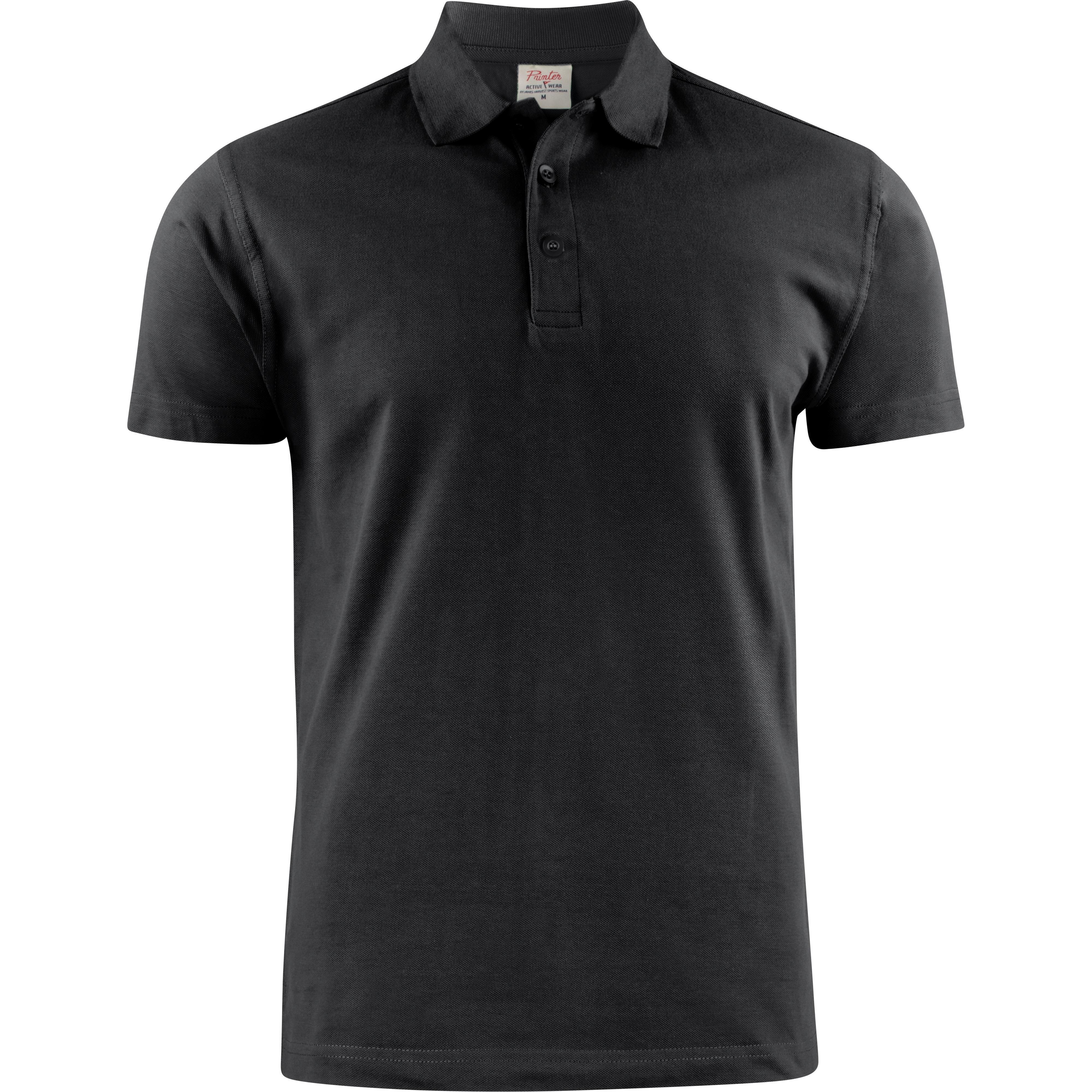 Поло хлопковое мужское Printer Active Wear Surf RSX 2265022900 XL черный фото1