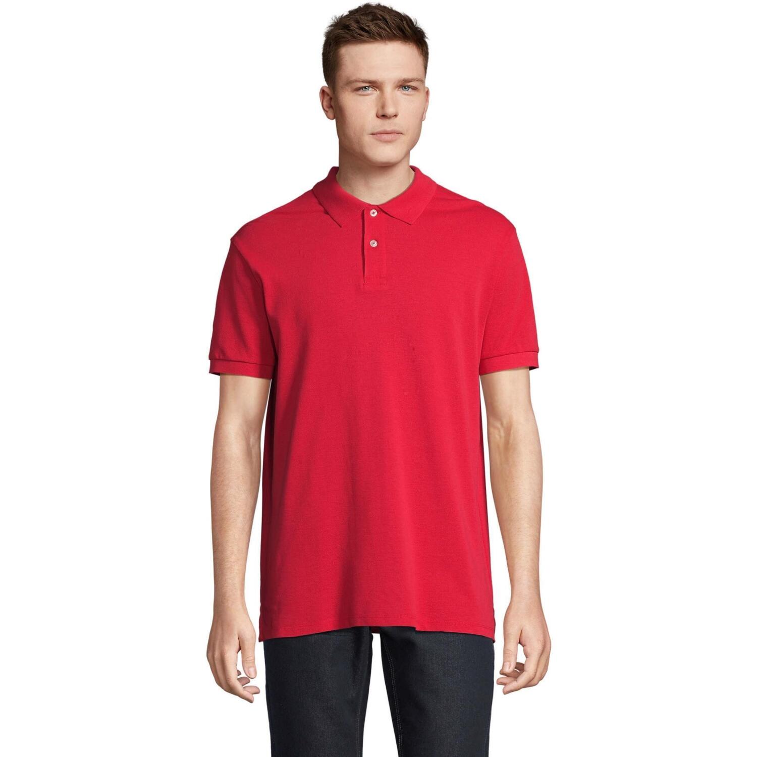 Поло бавовняне чоловіче Sol’s PACIFIC 04439145 XXL червоний