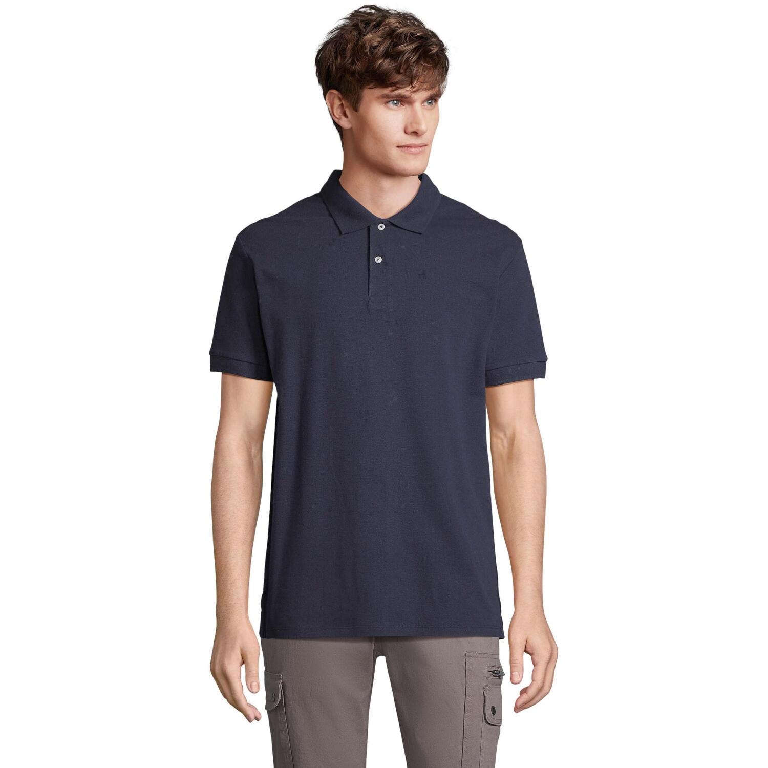 Поло бавовняне чоловіче Sol’s PACIFIC 04439319 L темно-синій