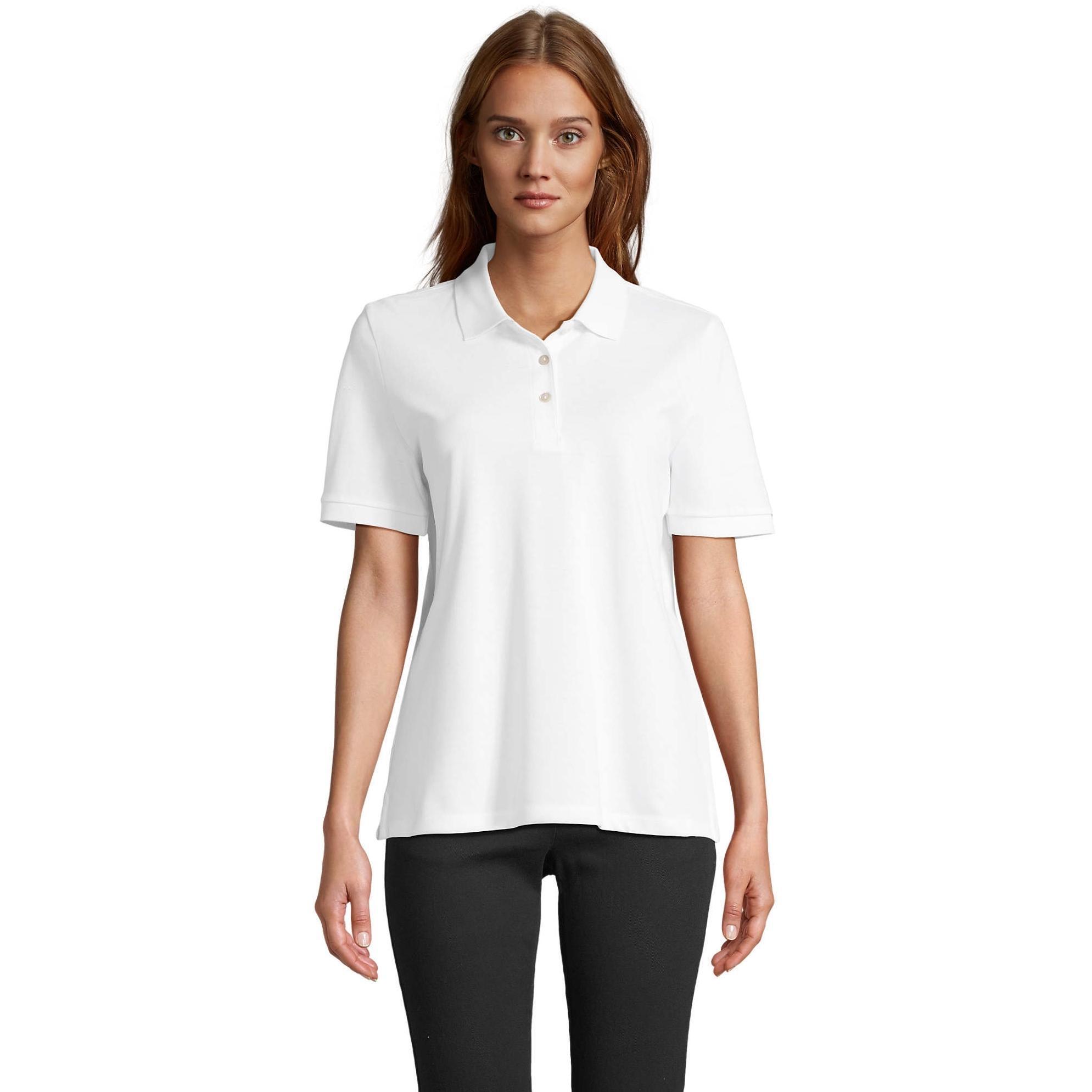 Поло бавовняне жіноче Sol’s PACIFIC WOMEN 04440102 XXL Білийфото1