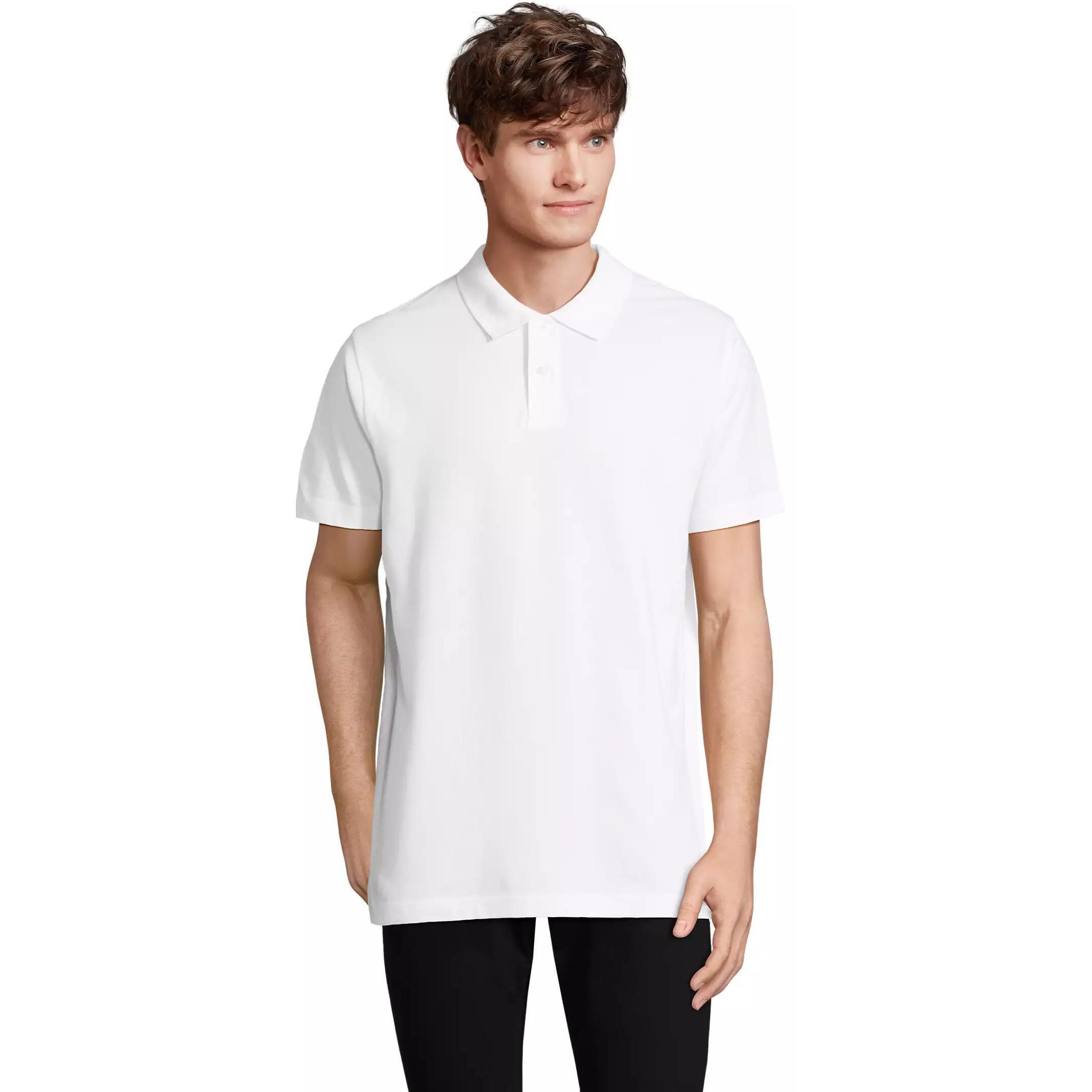 Поло бавовняне Sol’s Pulse 4502102 M білийфото1