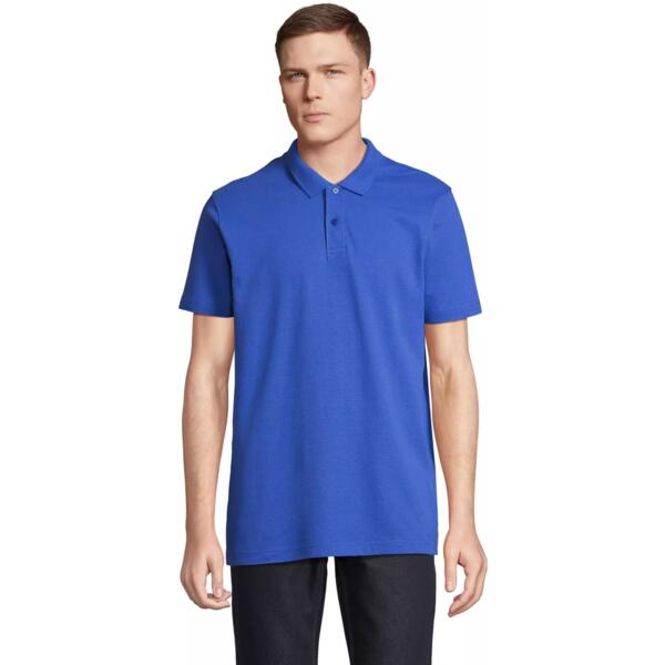 Поло бавовняне Sol’s Pulse 04502241 XL яскраво-синійфото