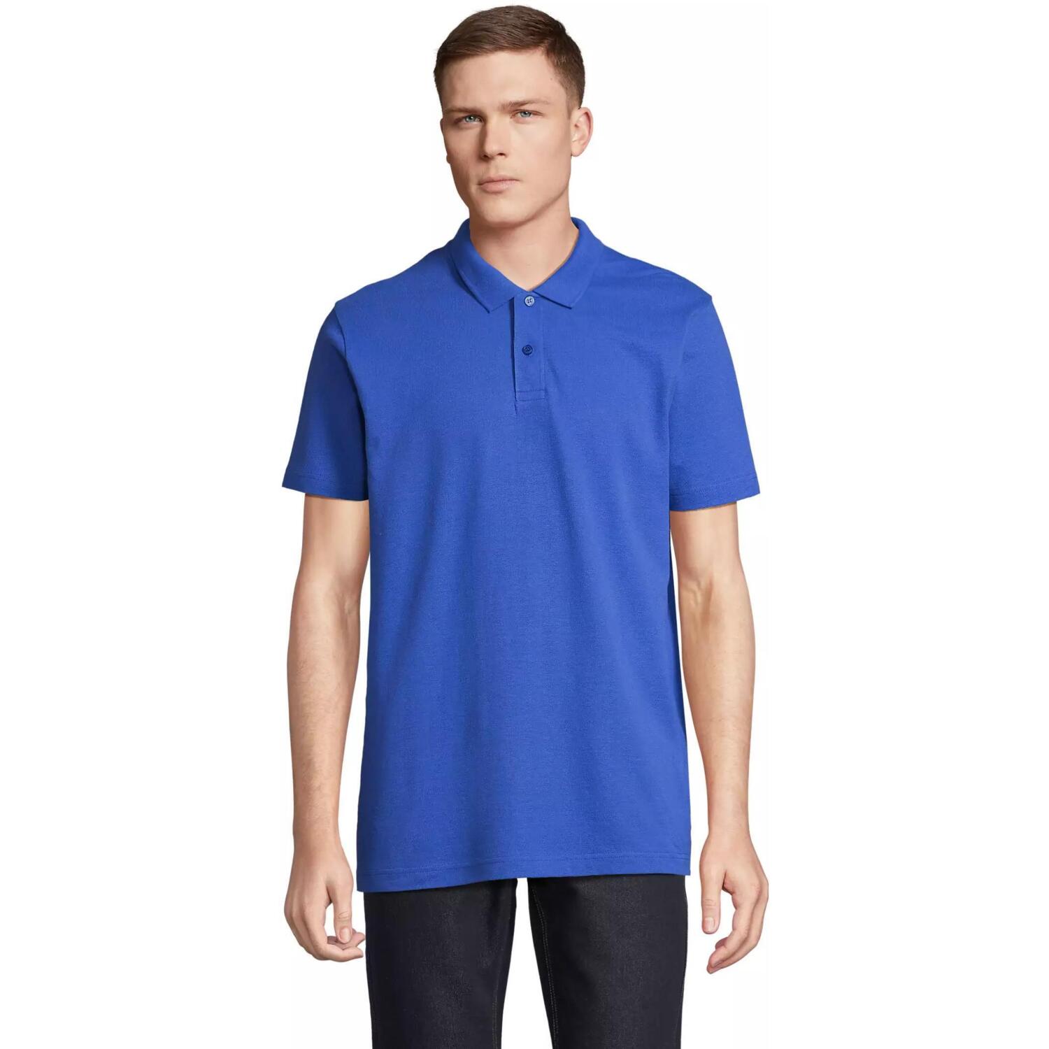 Поло бавовняне Sol’s Pulse 04502241 XXL яскраво-синій