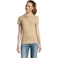 Поло хлопковое Sol’s Passion 11338115 S песочный