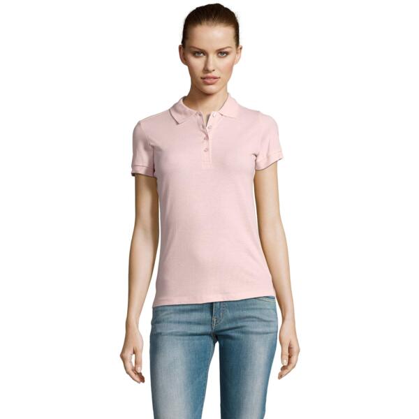 

Поло хлопковое женское Sol’s PASSION 11338147 L розовый