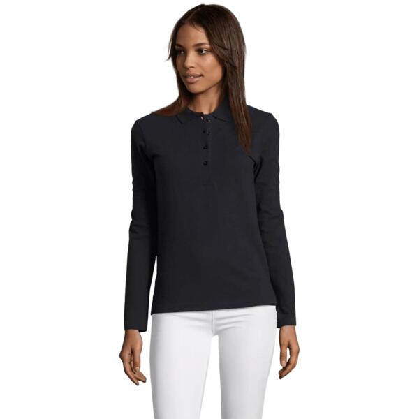 

Поло хлопковое женское Sol’s PODIUM 11317318 S темно-синий