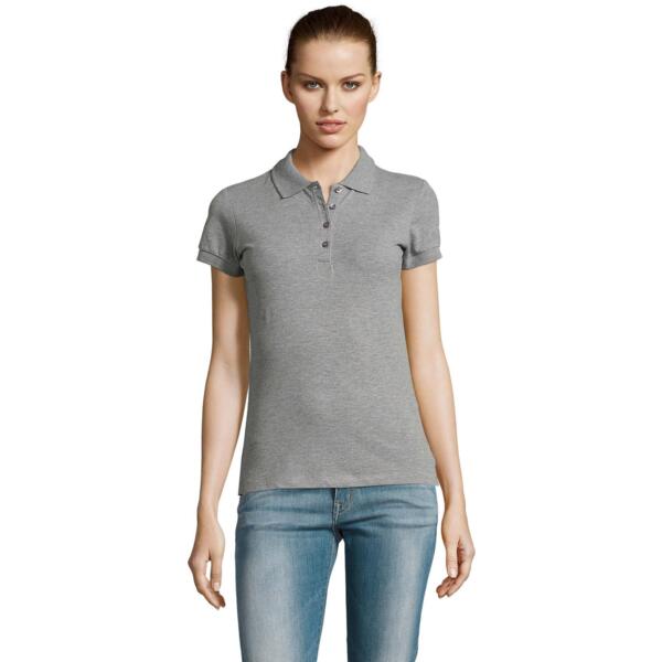 

Поло женское Sol’s PASSION 11338360 XL серый меланж